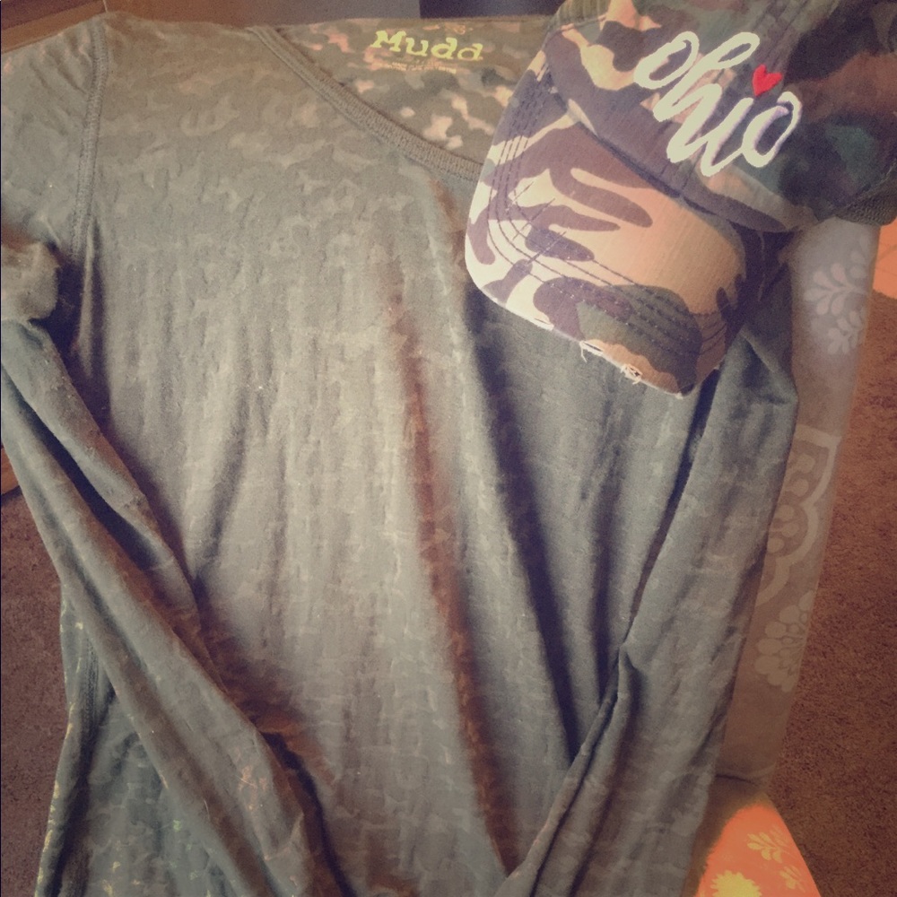 Lace MUDD shirt, never worn